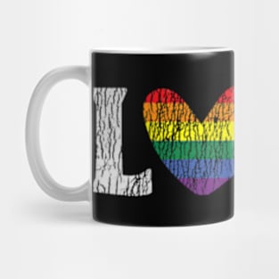 Rainbow Love Proud Family Matching Gay Lesbian Lgbtq Mug